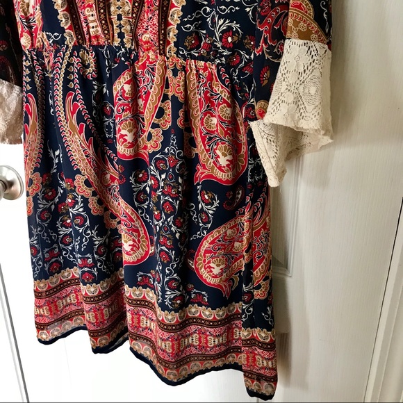 Boho dress, Large - Picture 3 of 8